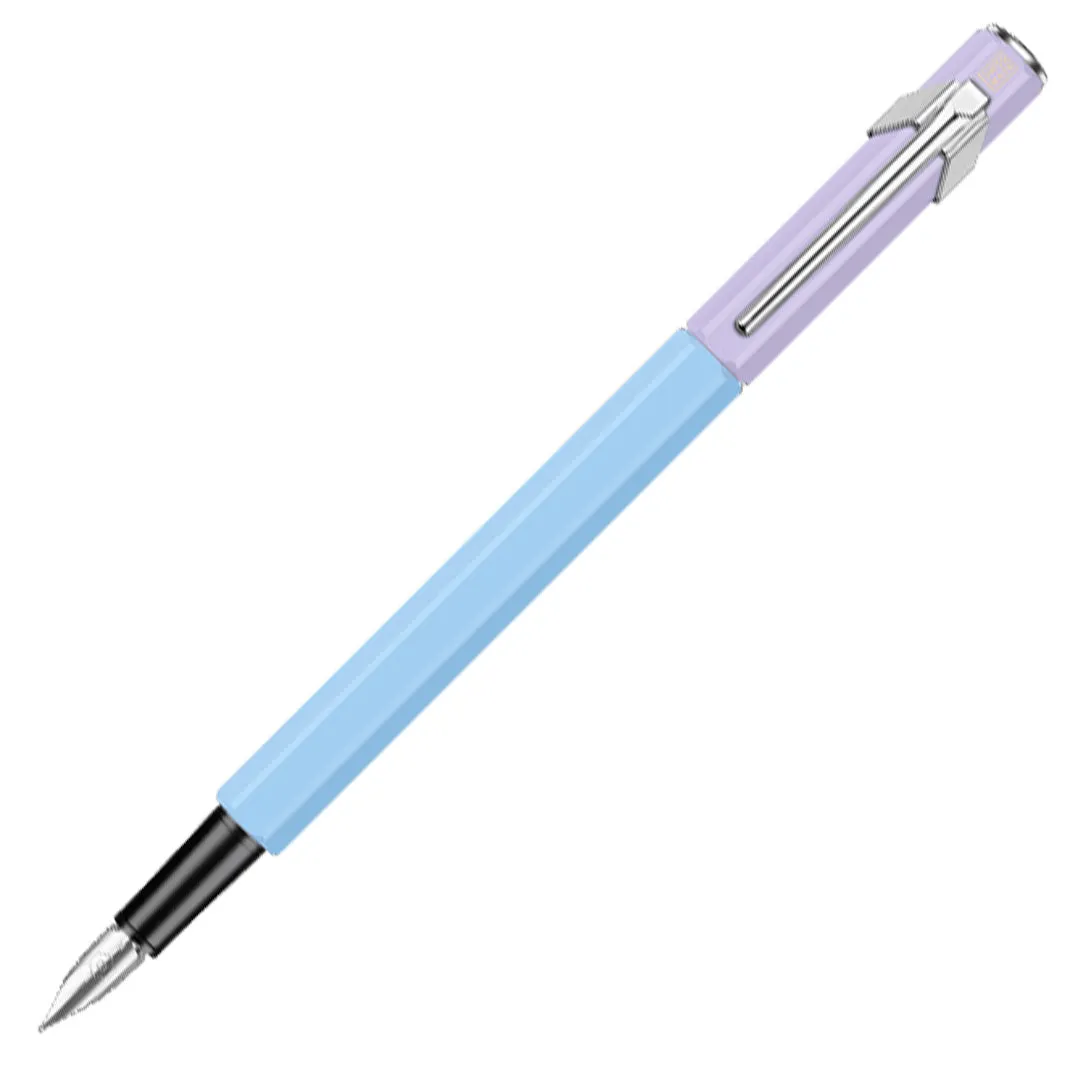 Caran d'Ache 849 Fountain Pen Paul Smith Limited Edition Skyblue/Lavender