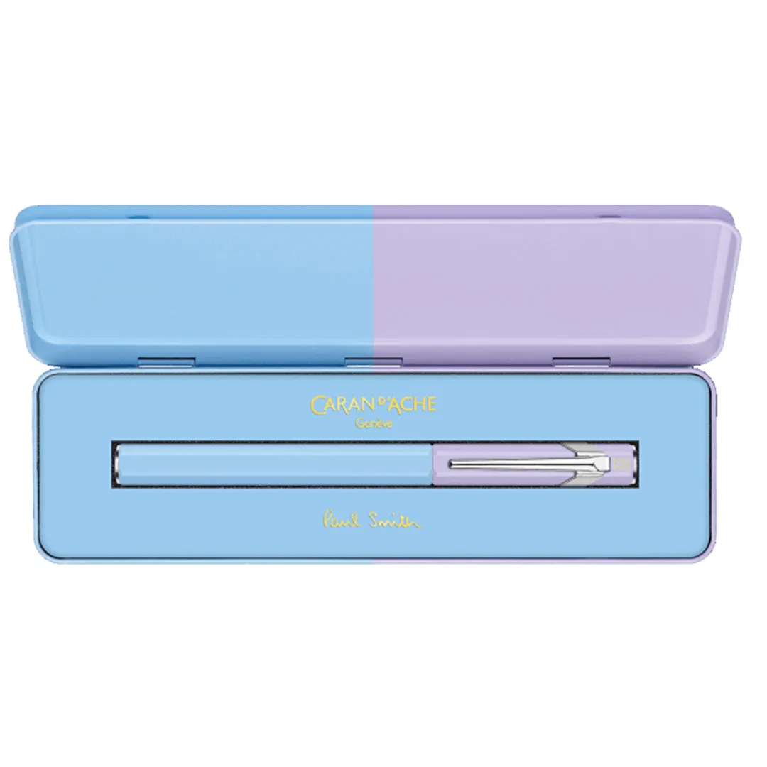 Caran d'Ache 849 Fountain Pen Paul Smith Limited Edition Skyblue/Lavender