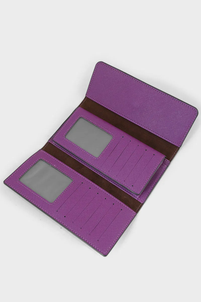 Card holder Wallet BW6003-Purple