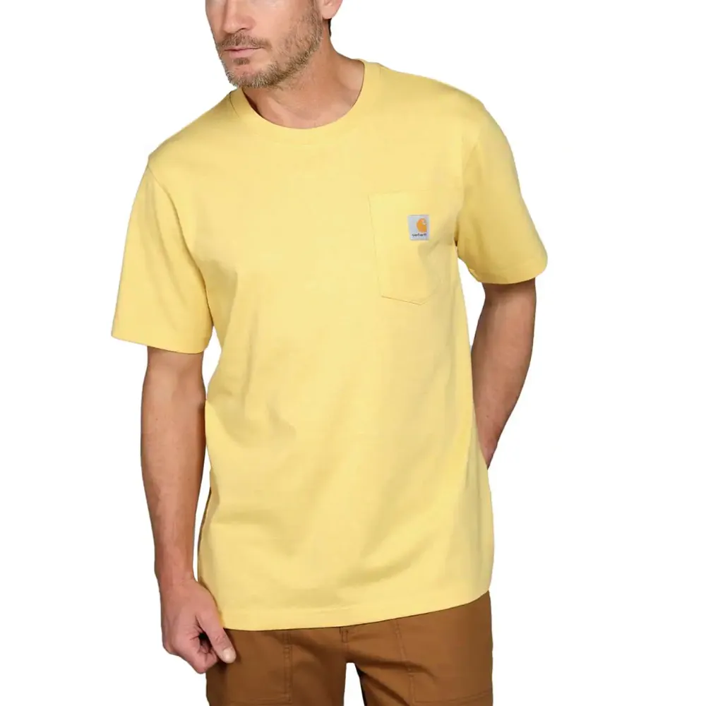 Carhartt 103296 Relaxed Fit Heavyweight Short Sleeve K87 Pocket T-Shirt