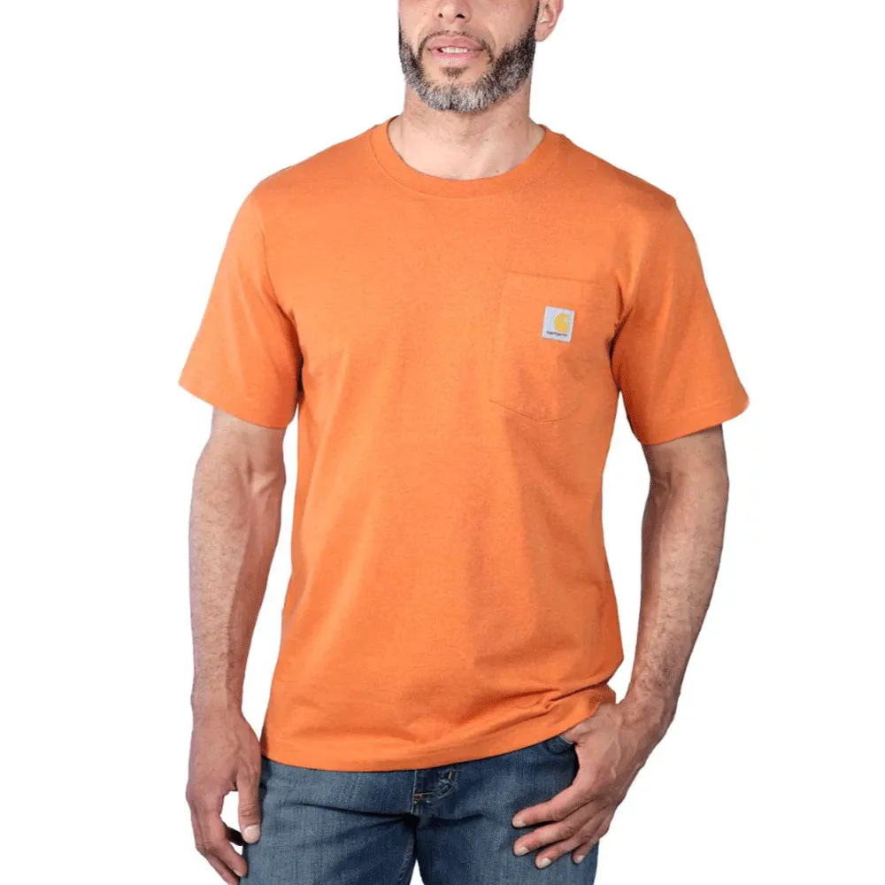 Carhartt 103296 Relaxed Fit Heavyweight Short Sleeve K87 Pocket T-Shirt