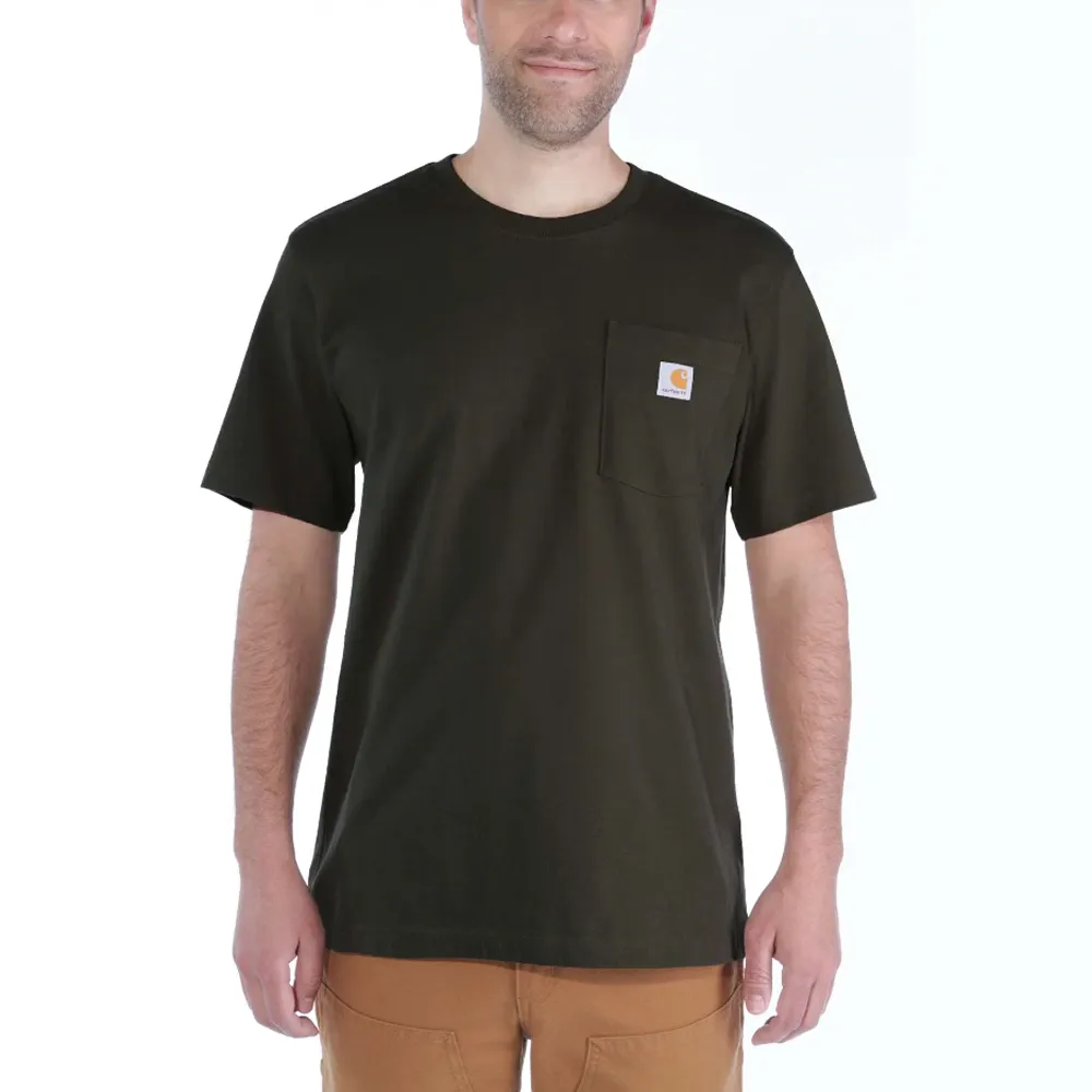 Carhartt 103296 Relaxed Fit Heavyweight Short Sleeve K87 Pocket T-Shirt