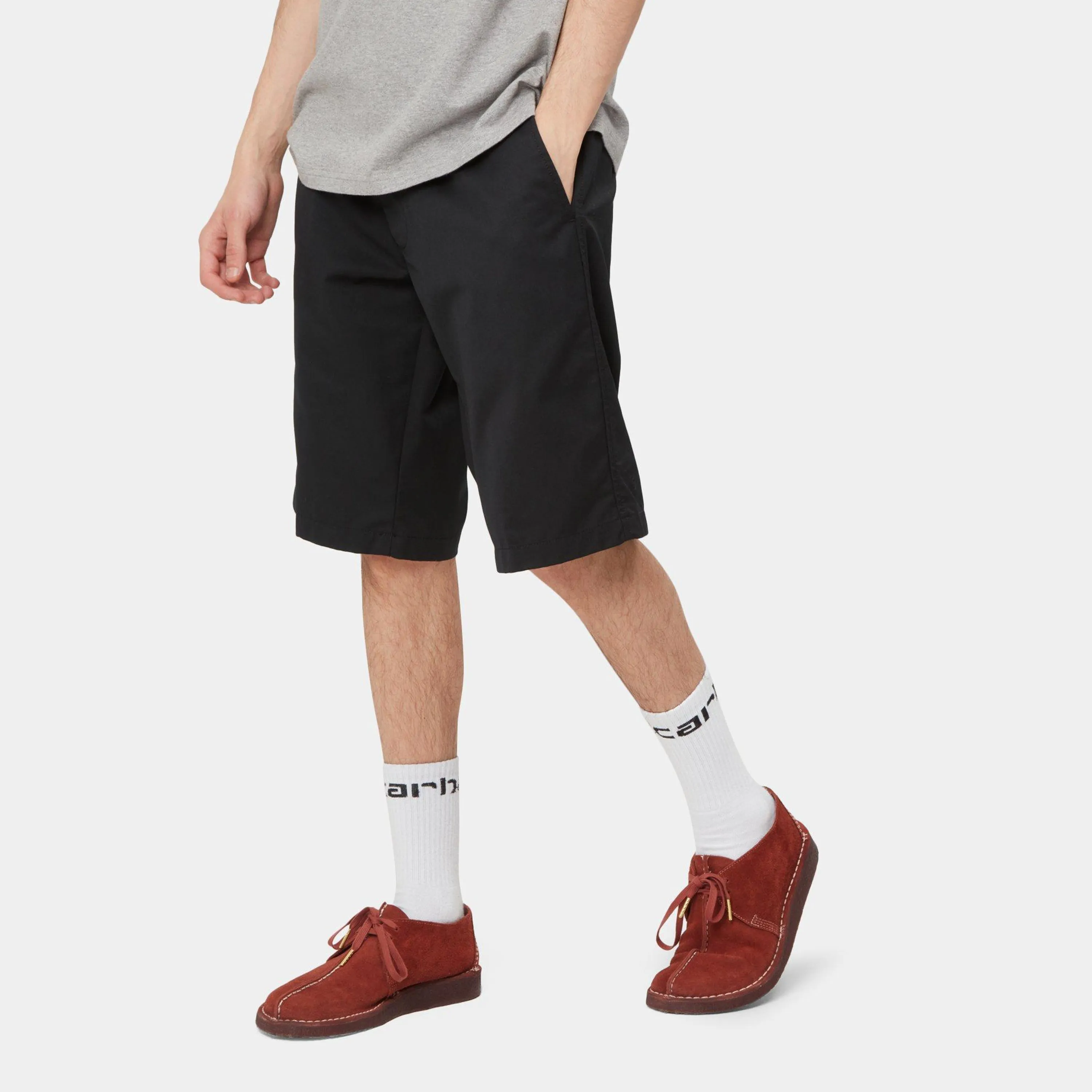 Carhartt Presenter Short - Black Rinsed