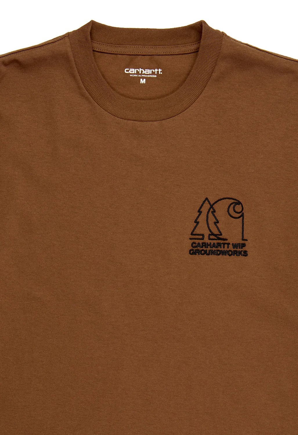 Carhartt WIP Men's Groundworks T-Shirt - Hamilton Brown