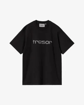 Carhartt WIP x Tresor Techno Alliance S/S T-Shirt Black/Dark Grey Reflective