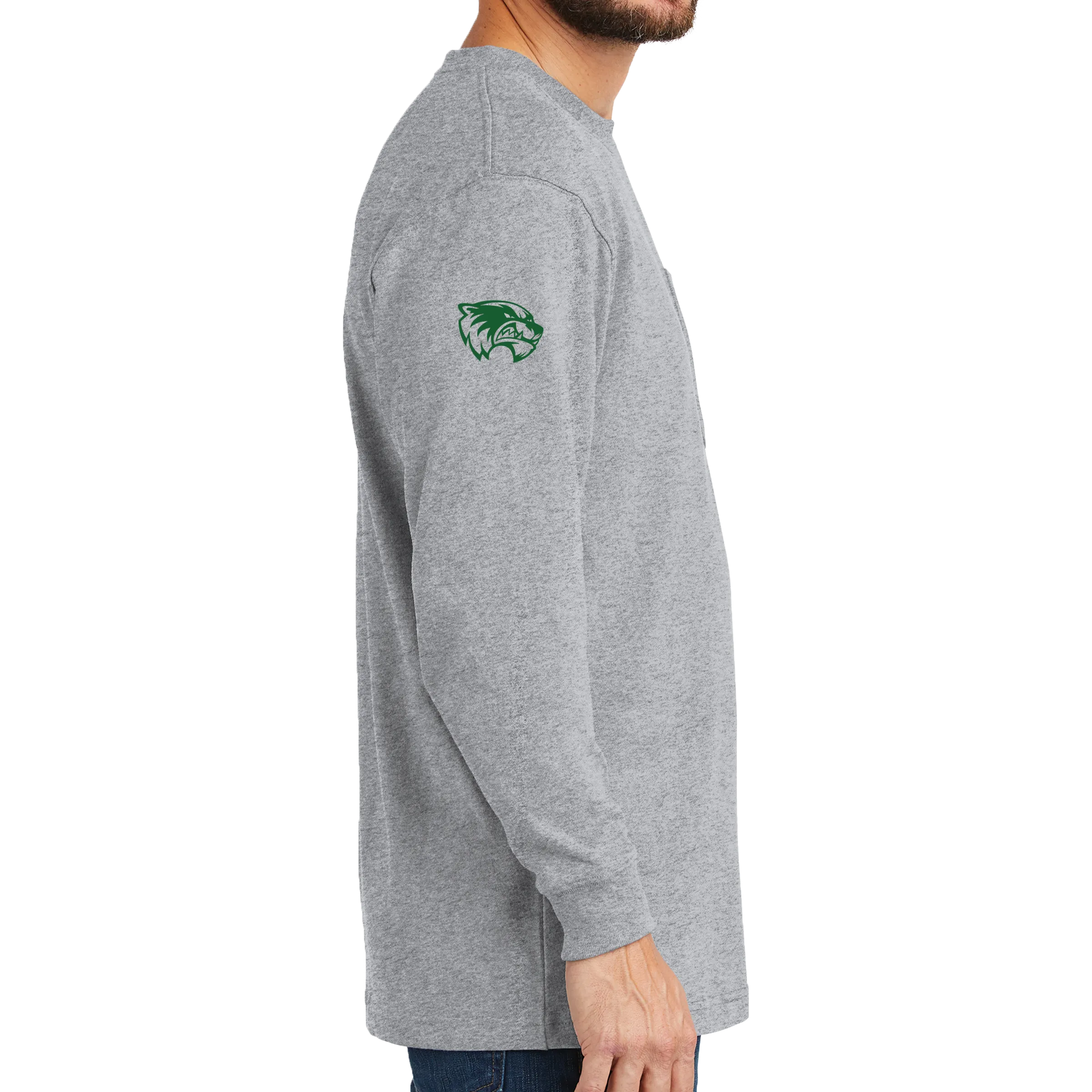 Carhartt Workwear Pocket Long Sleeve T-Shirt - Mascot Head