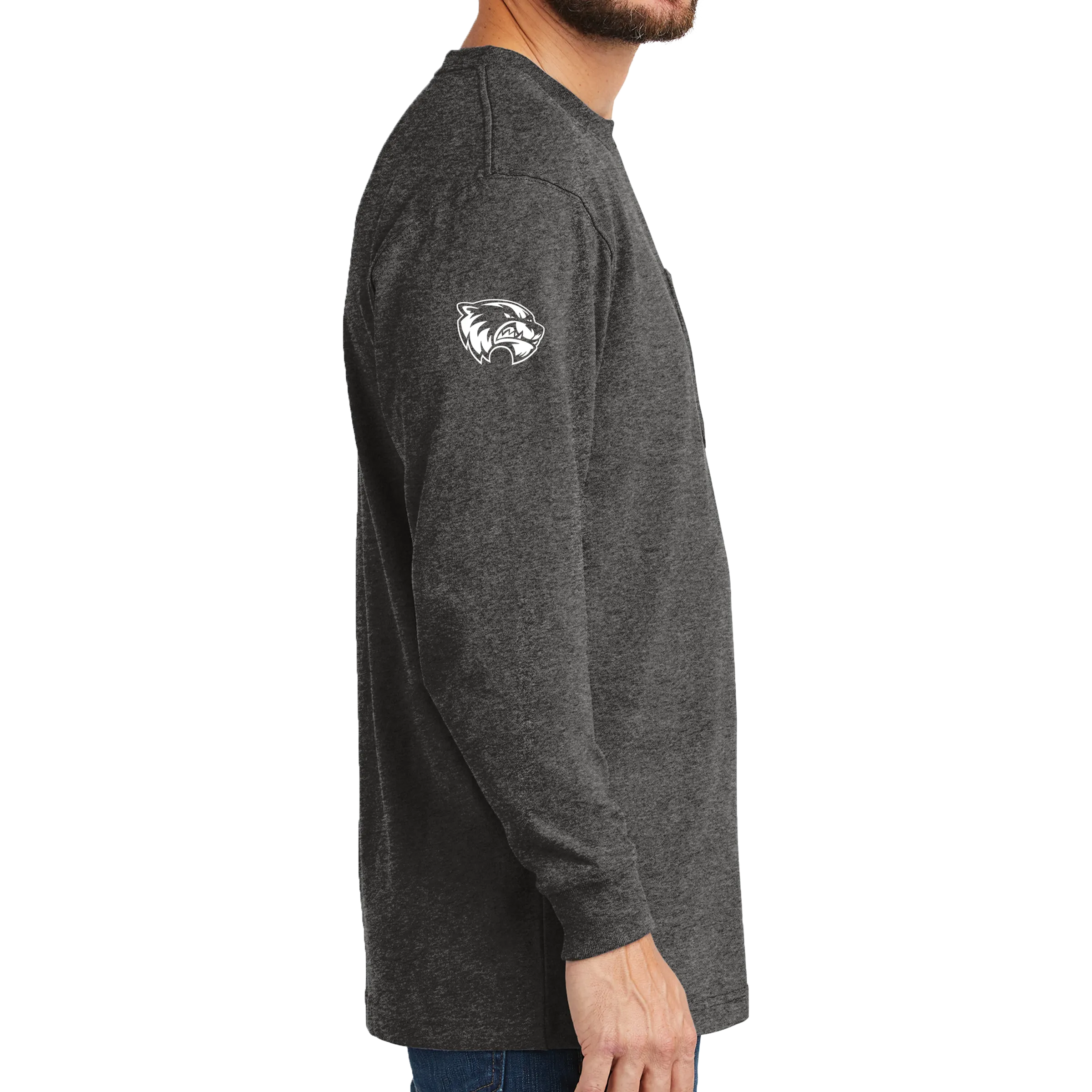 Carhartt Workwear Pocket Long Sleeve T-Shirt - Mascot Head