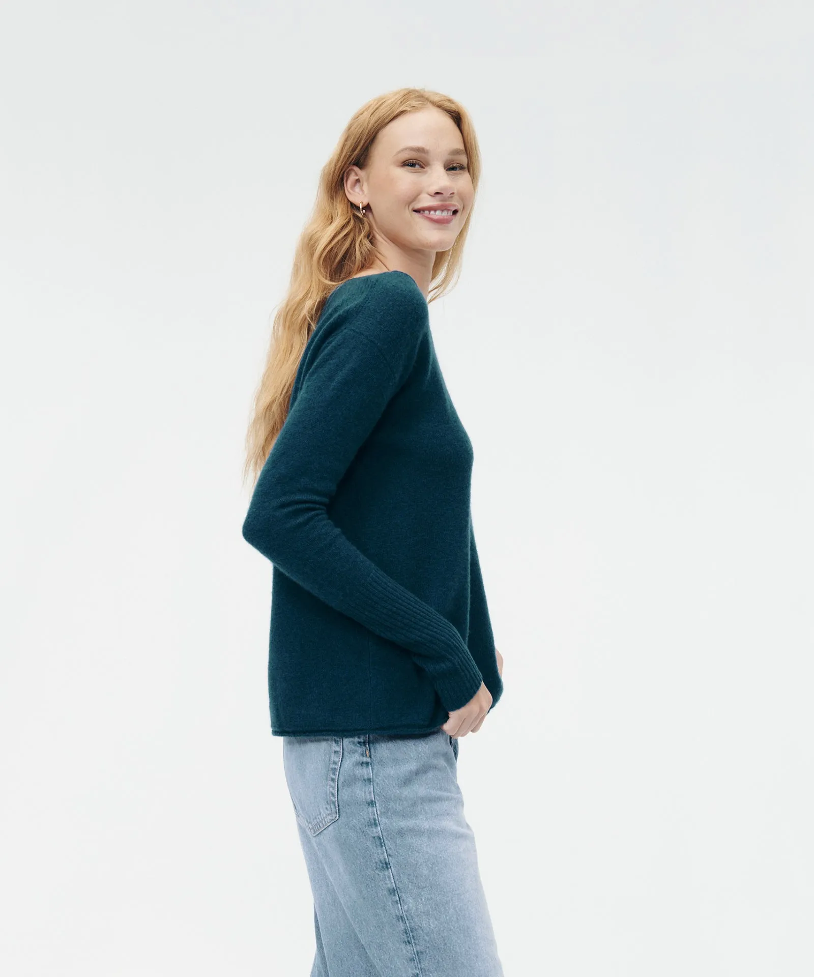 Cashmere Boatneck Sweater