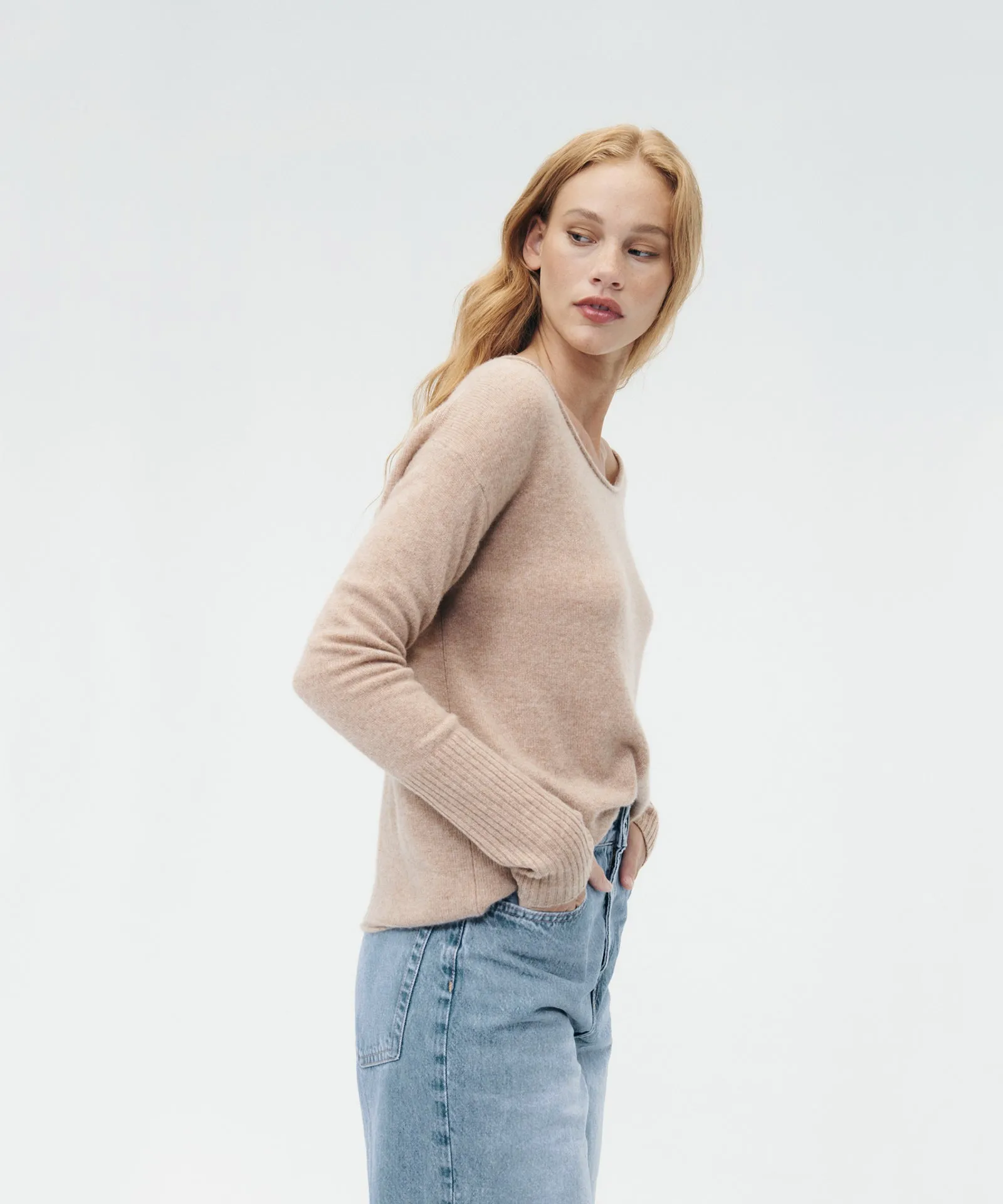 Cashmere Boatneck Sweater