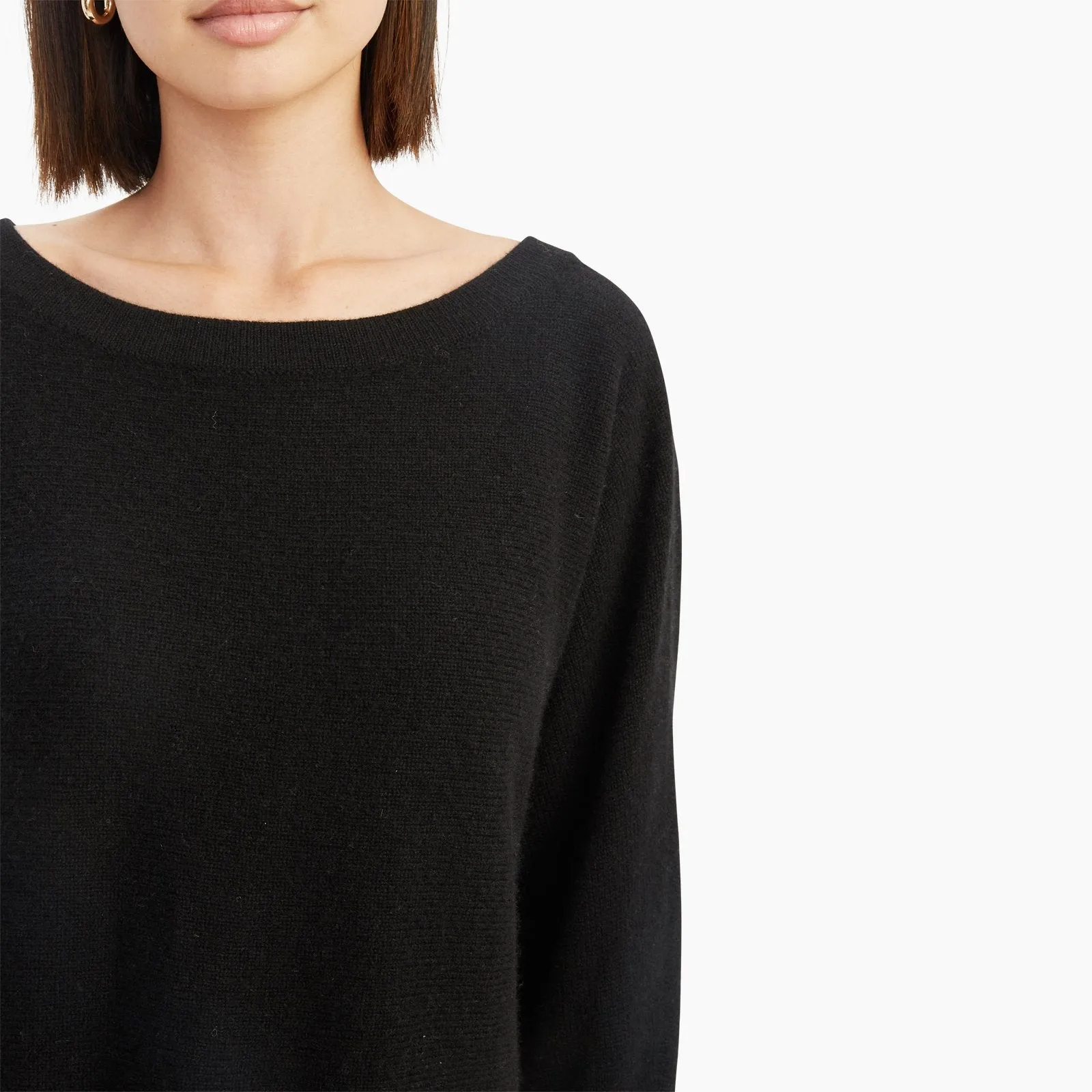 Cashmere Oversized Boatneck