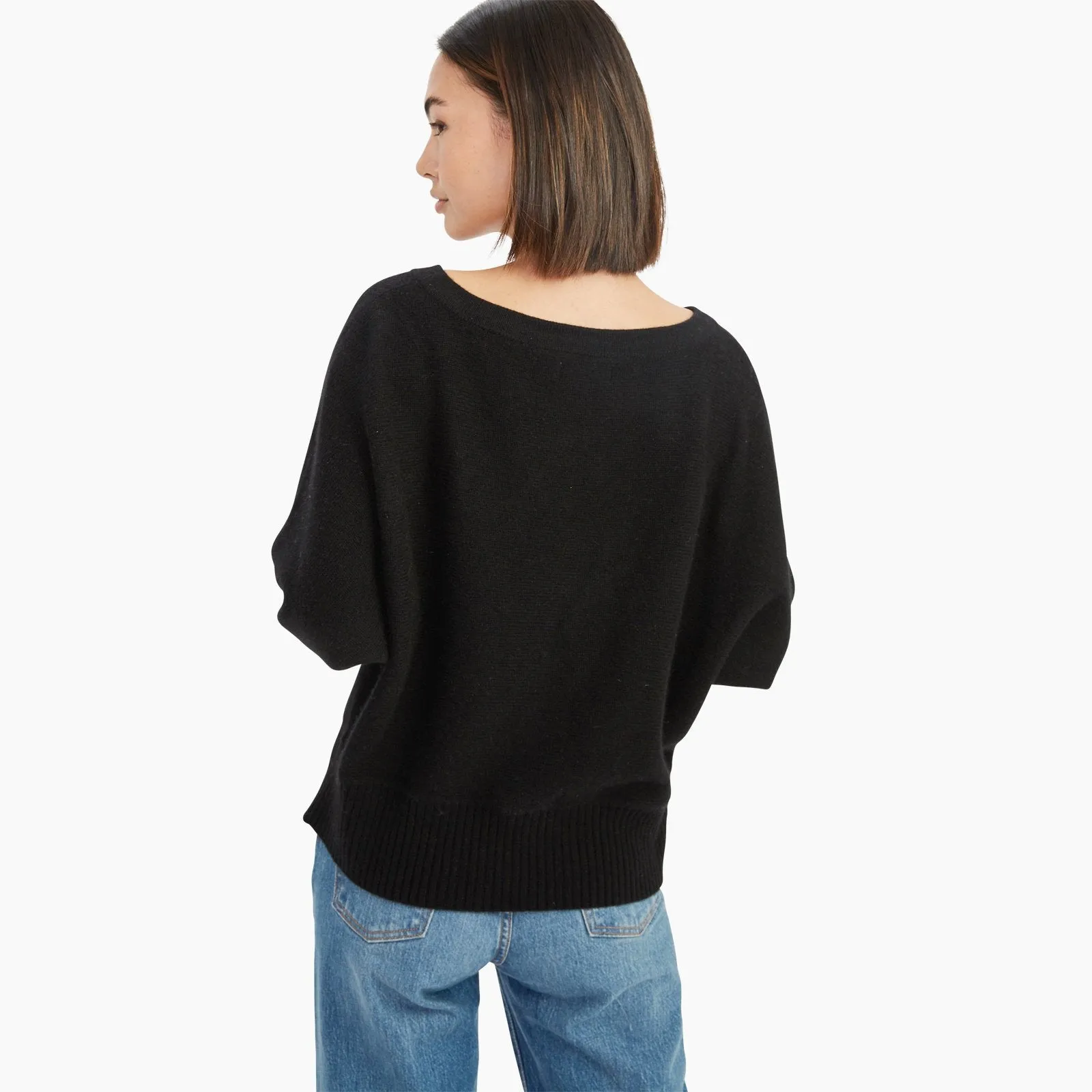 Cashmere Oversized Boatneck