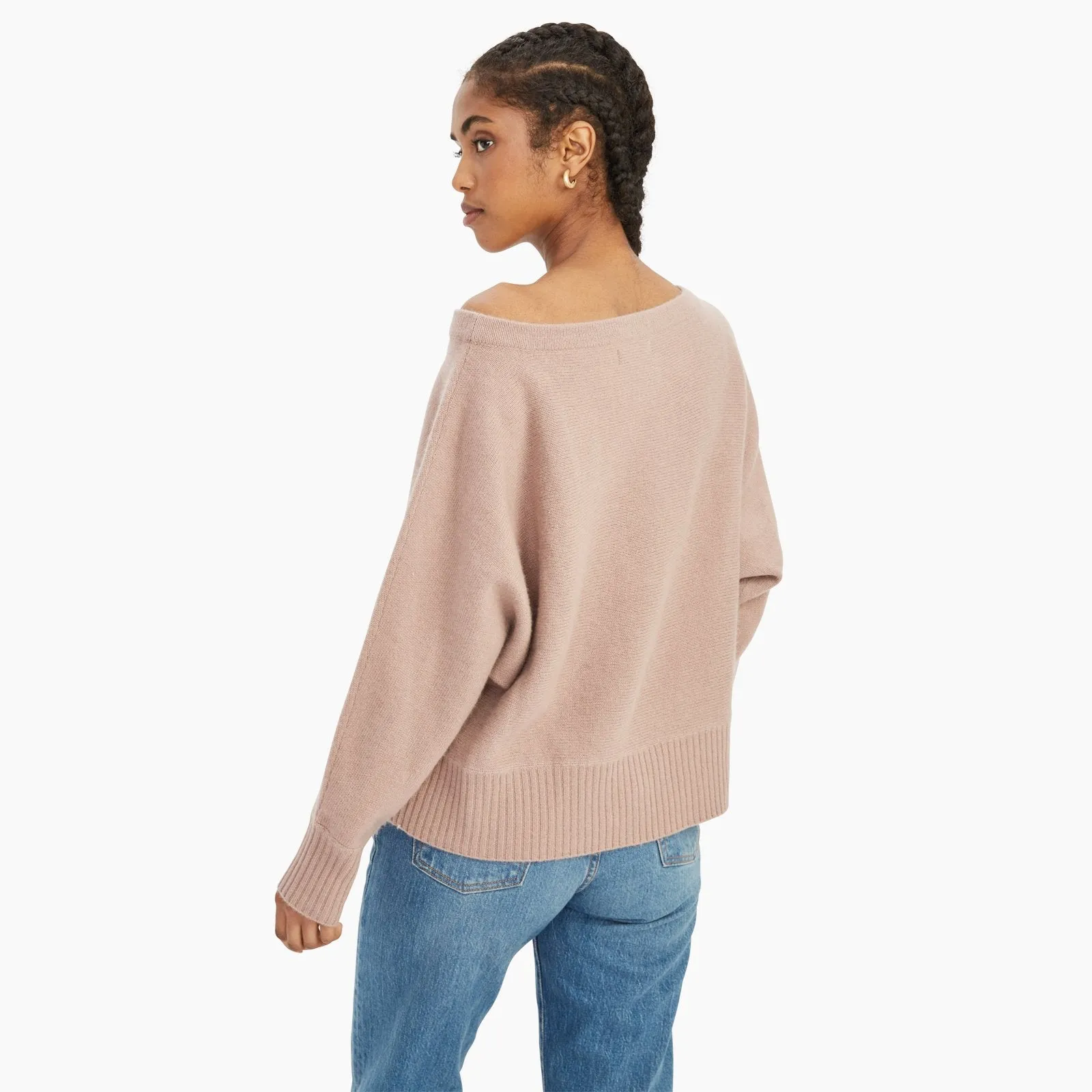 Cashmere Oversized Boatneck