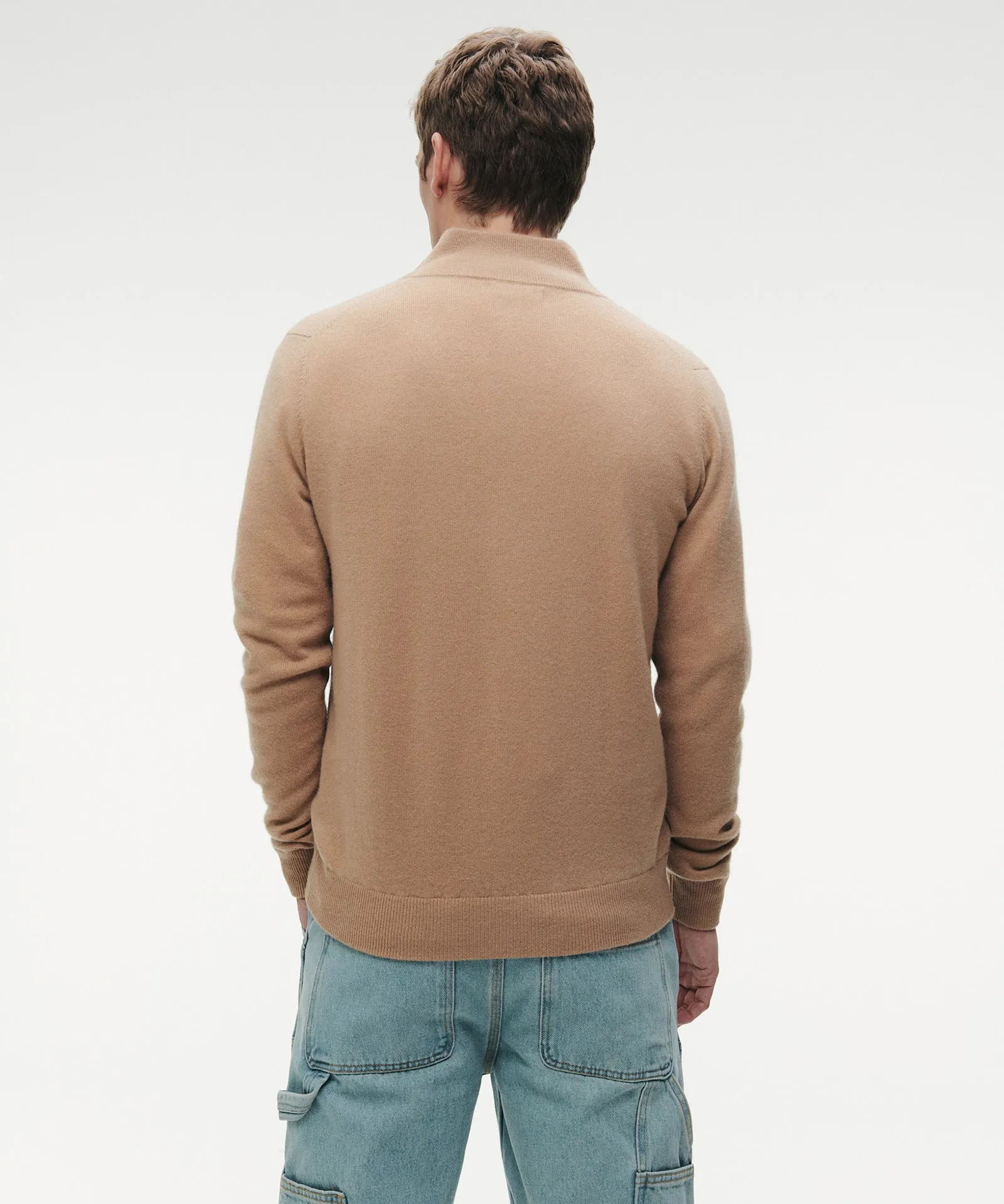 Cashmere Quarter Zip