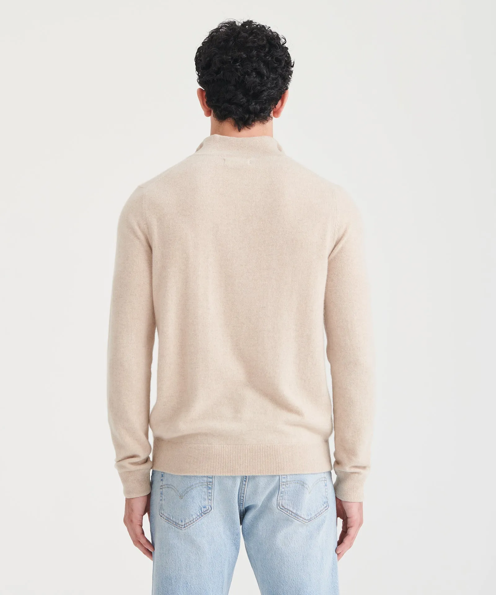 Cashmere Quarter Zip