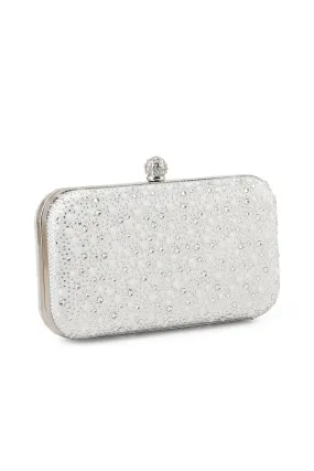 Casual Clutch B20757-White