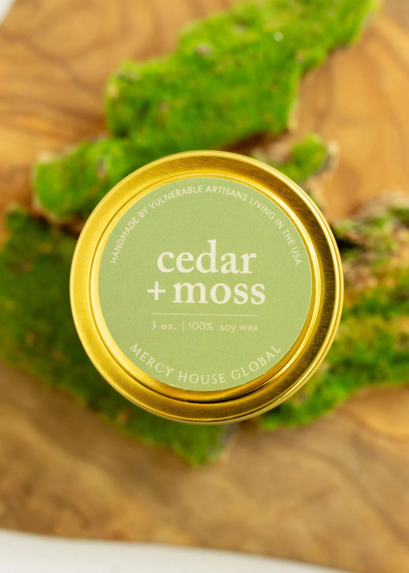 Cedar   Moss Candle | 3 oz. Tin