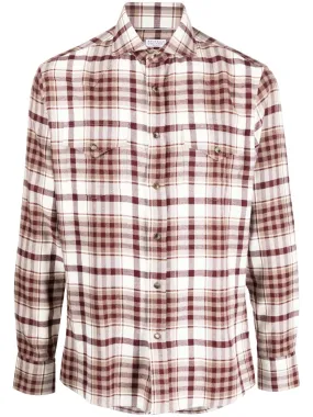 Checked Long-Sleeve Shirt