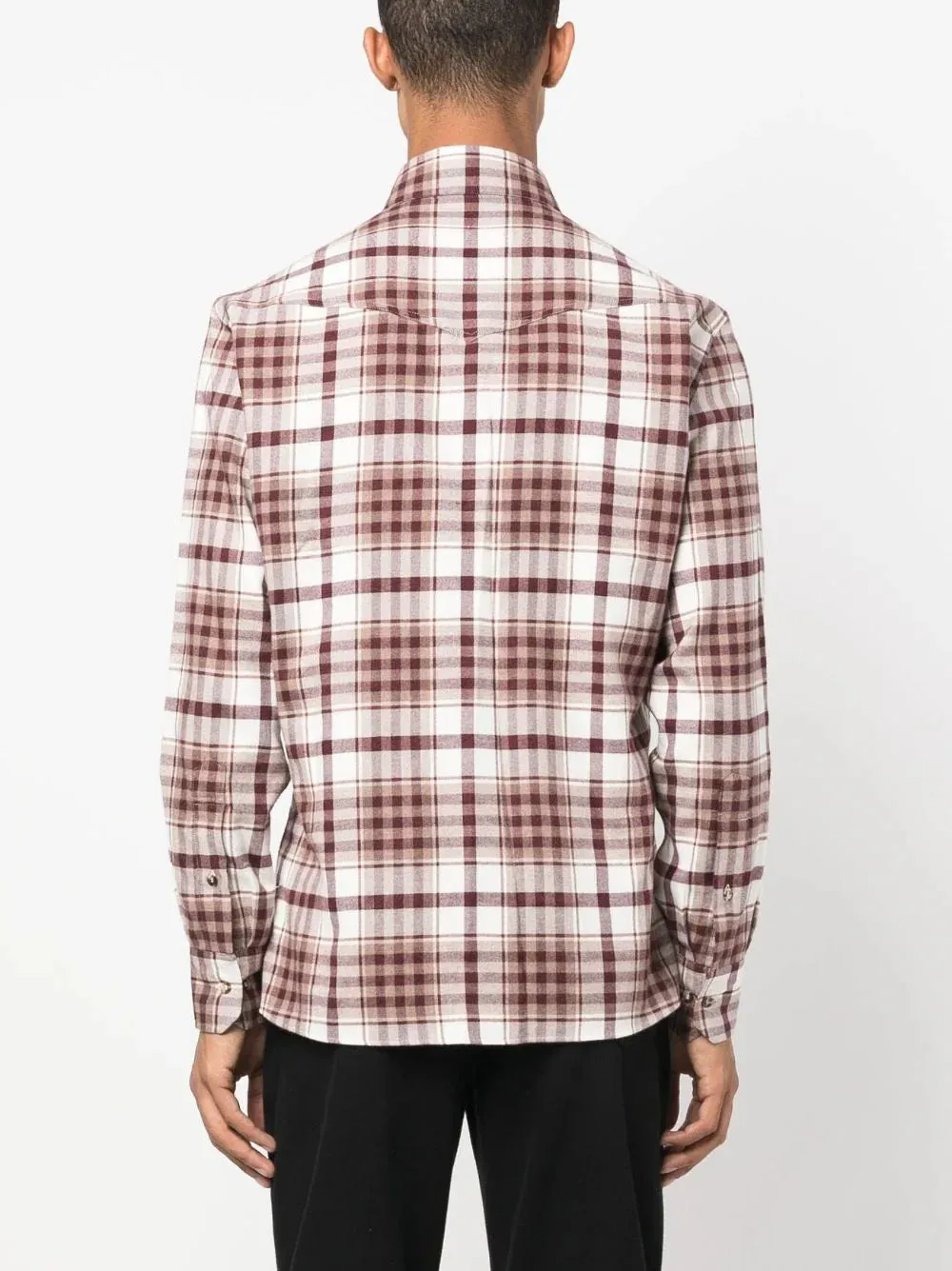 Checked Long-Sleeve Shirt