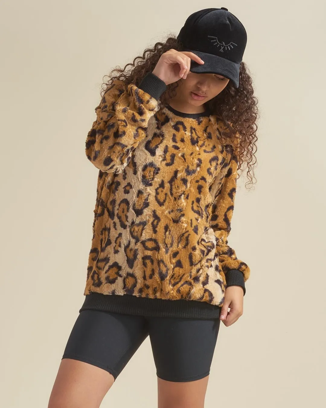 Cheetah ULTRA SOFT Faux Fur Sweater | Women's