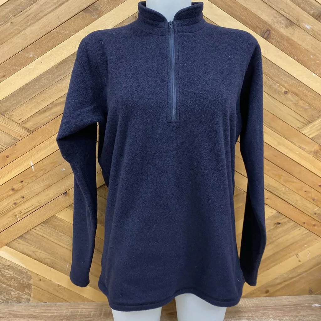 Chlorophylle - Women's Fleece Pullover: Navy-women-LG