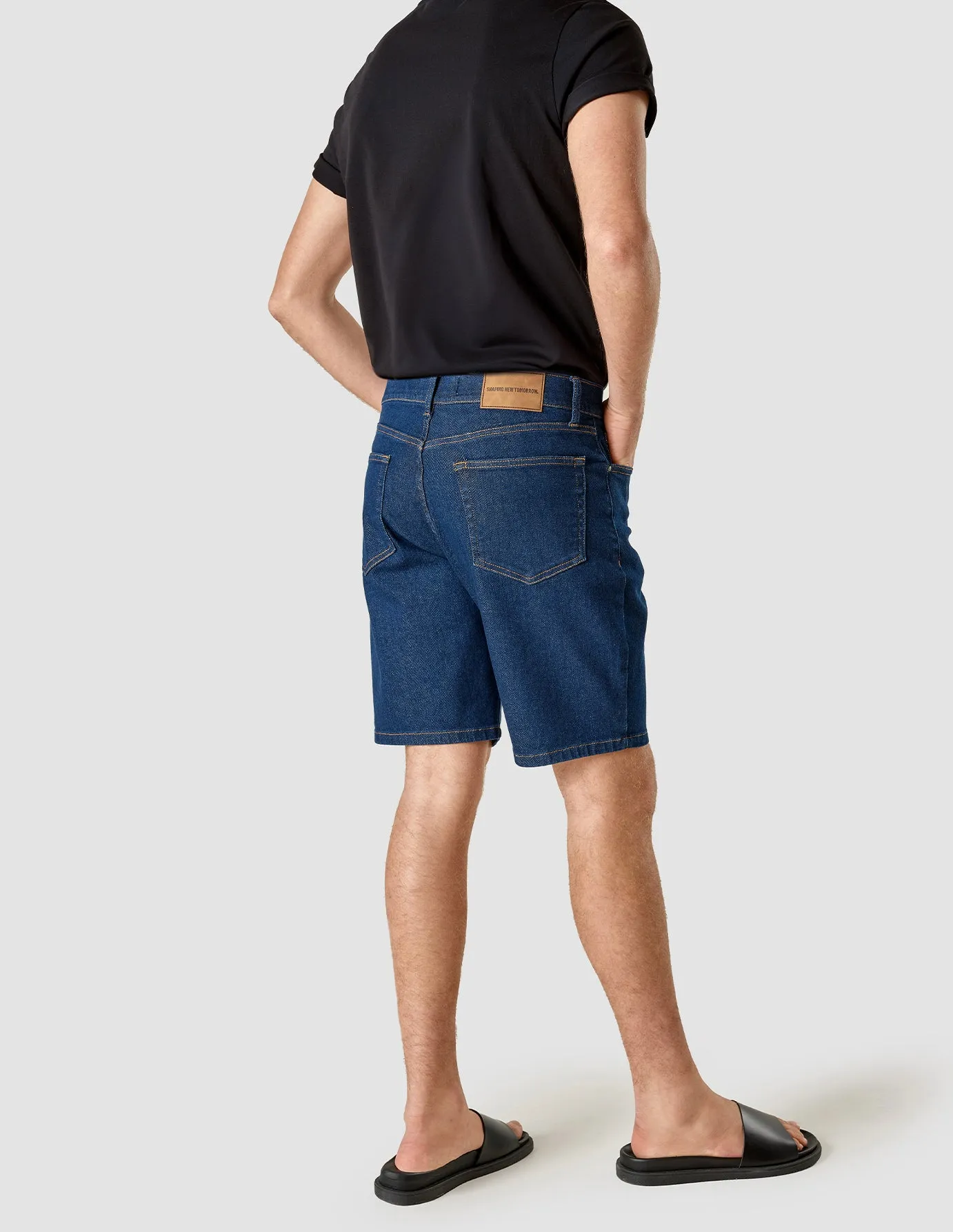 Classic Denim Shorts Midnight Blue