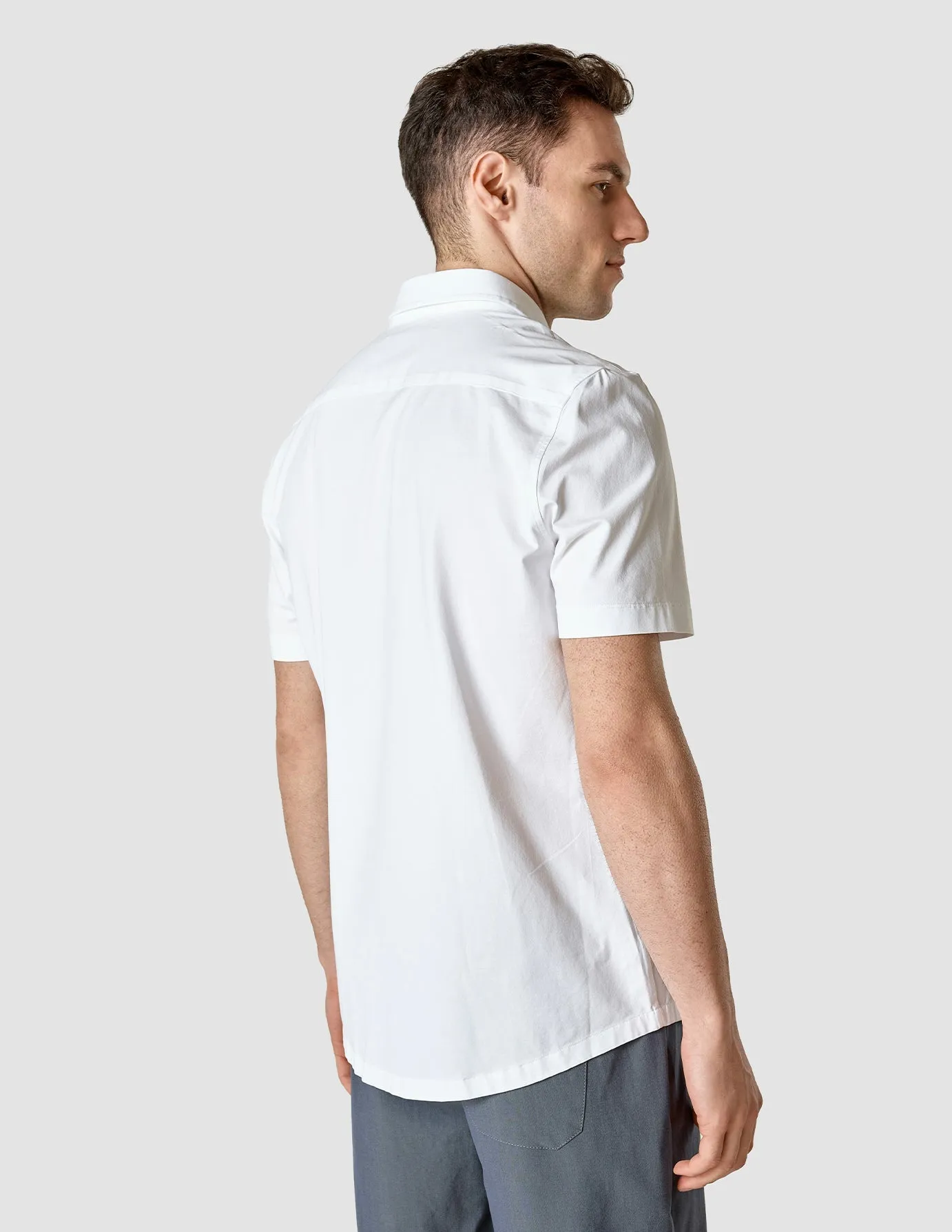 Classic Short Sleeve Shirt White