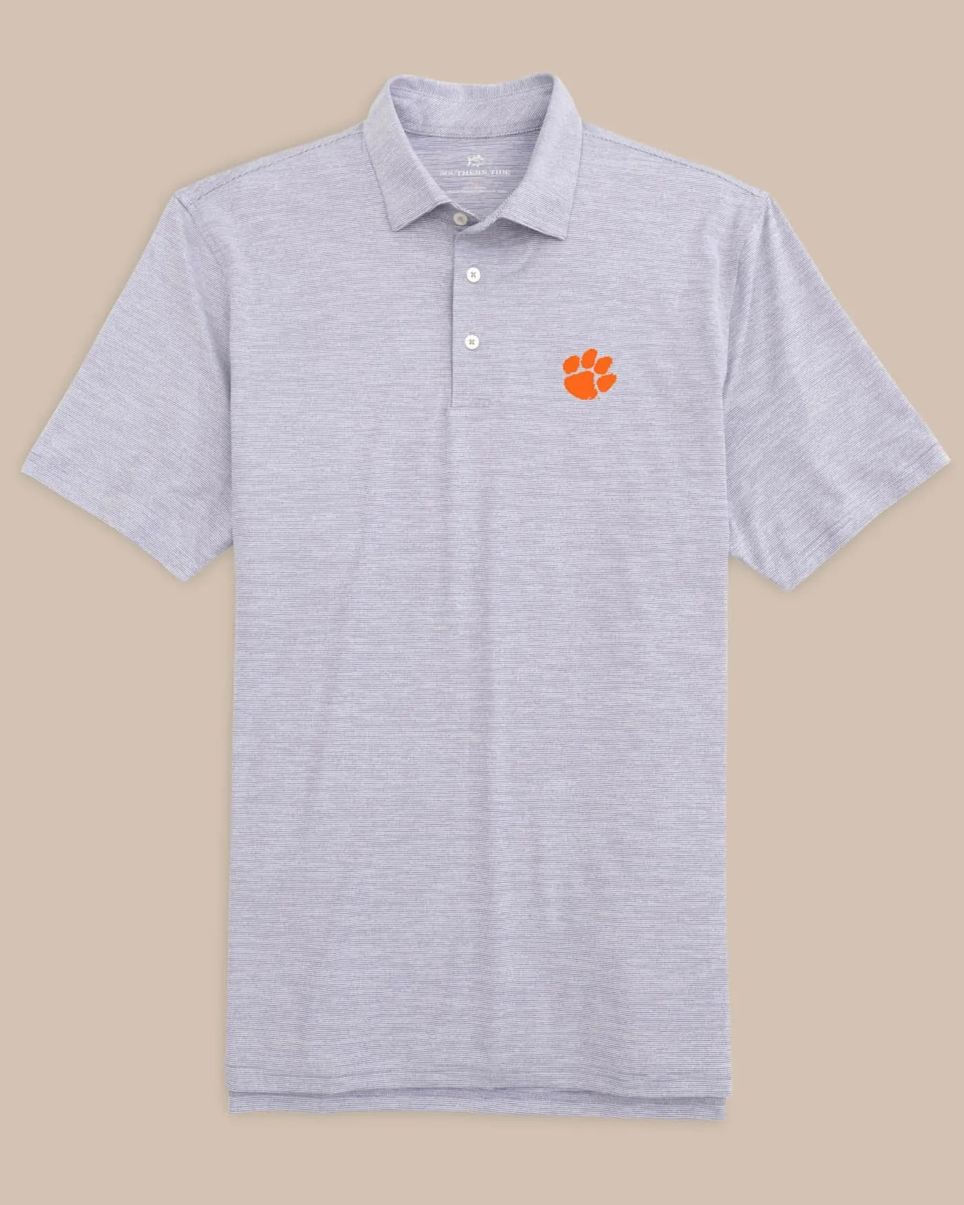 Clemson Tigers Driver Spacedye Polo Shirt