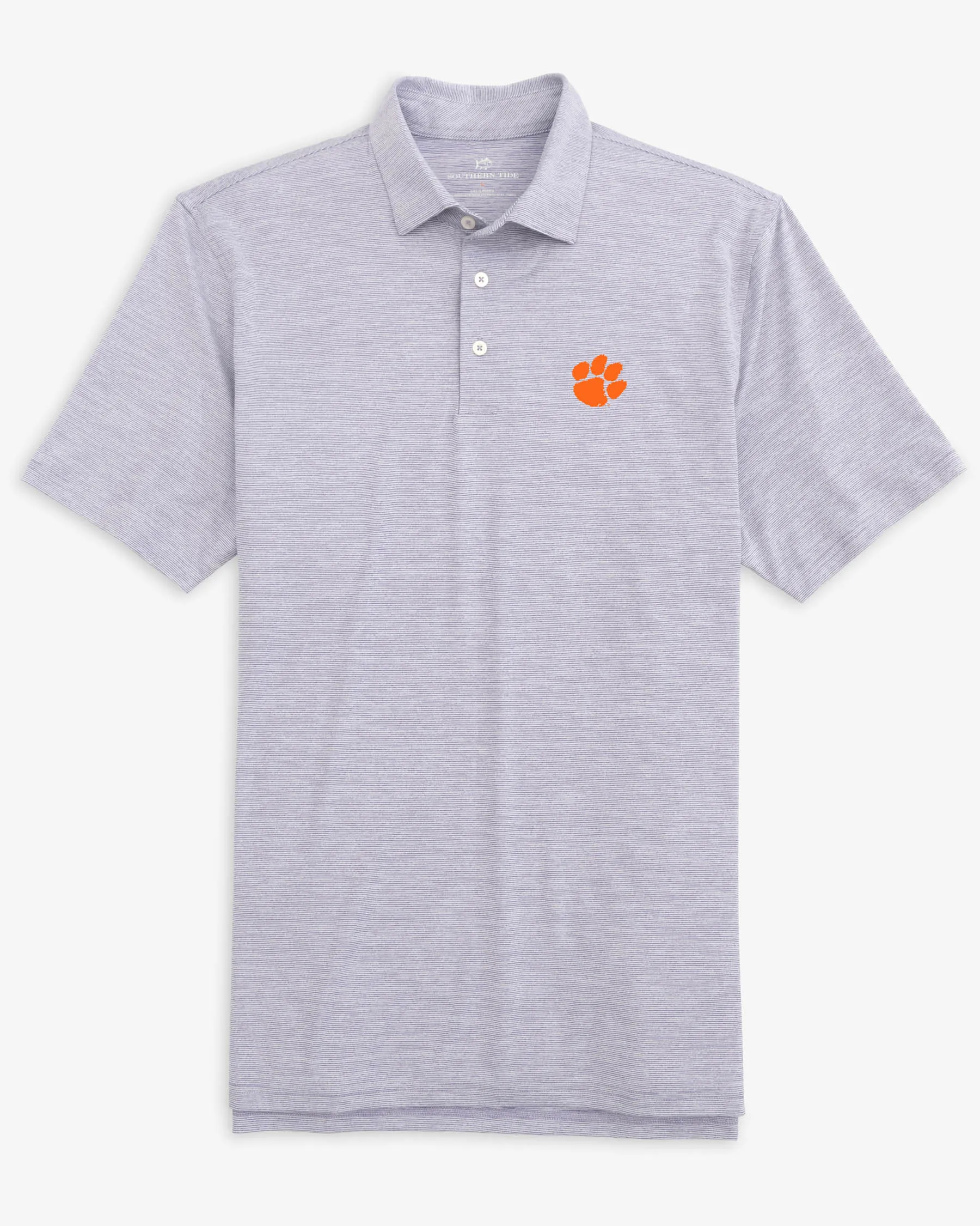 Clemson Tigers Driver Spacedye Polo Shirt