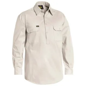 Closed Front Cool Drill Shirt