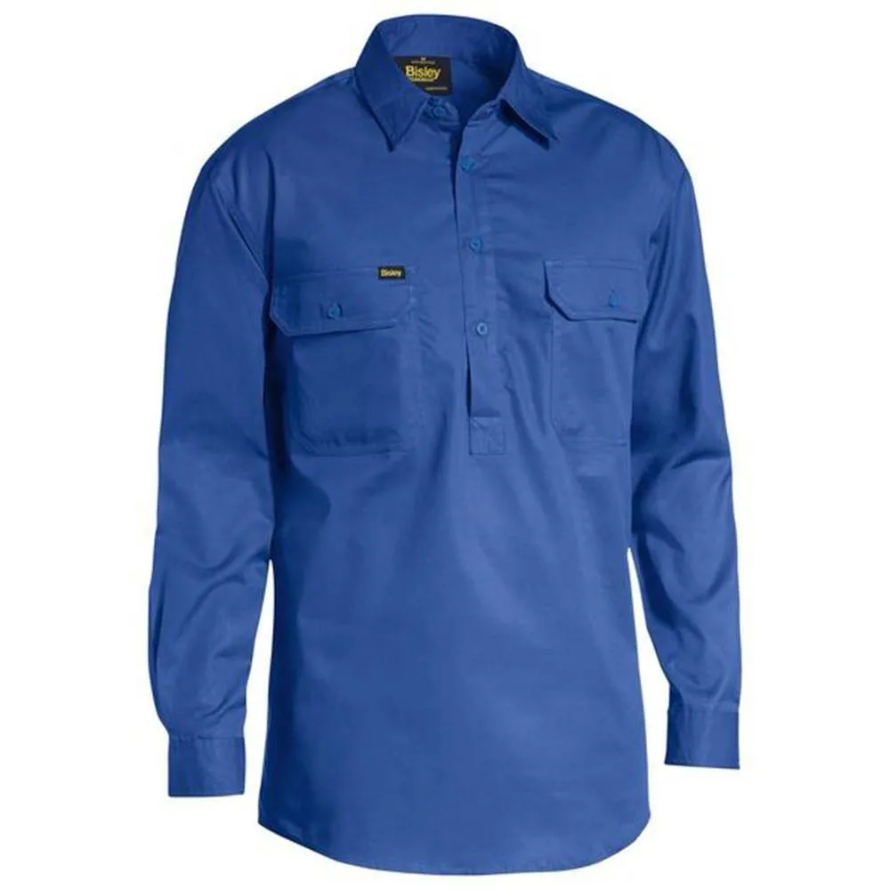 Closed Front Cool Drill Shirt