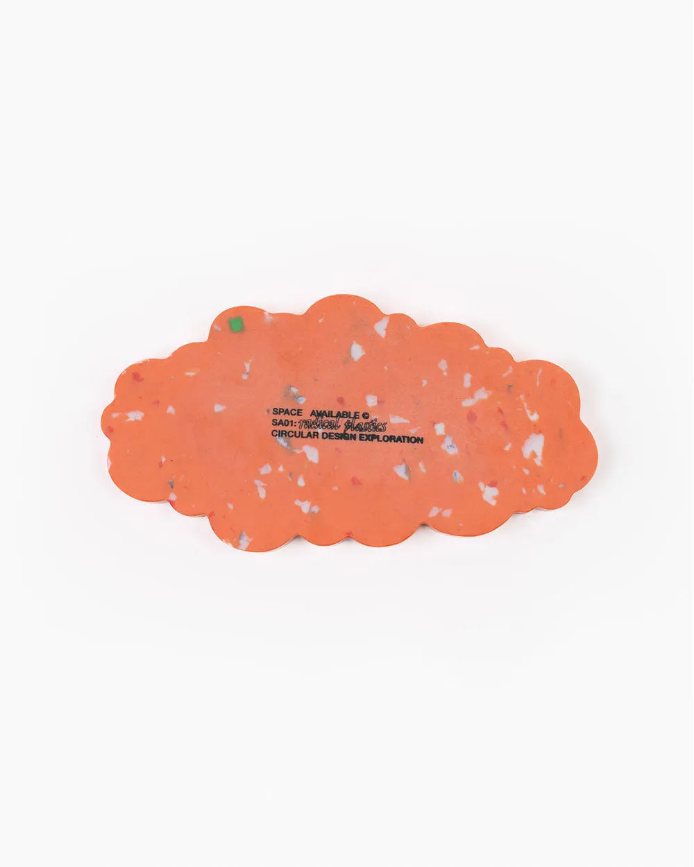 Clouded Desk Tray-Orange