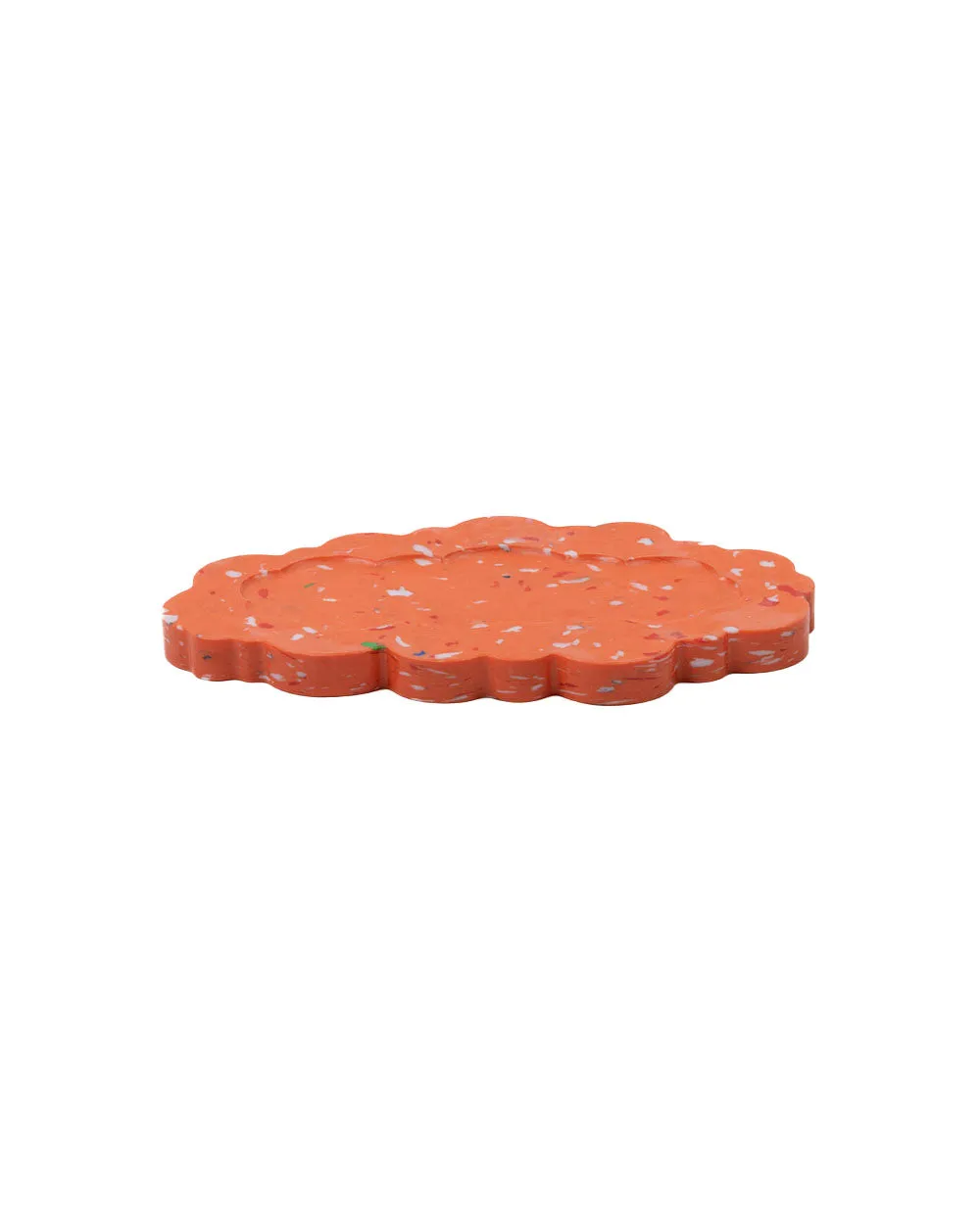 Clouded Desk Tray-Orange