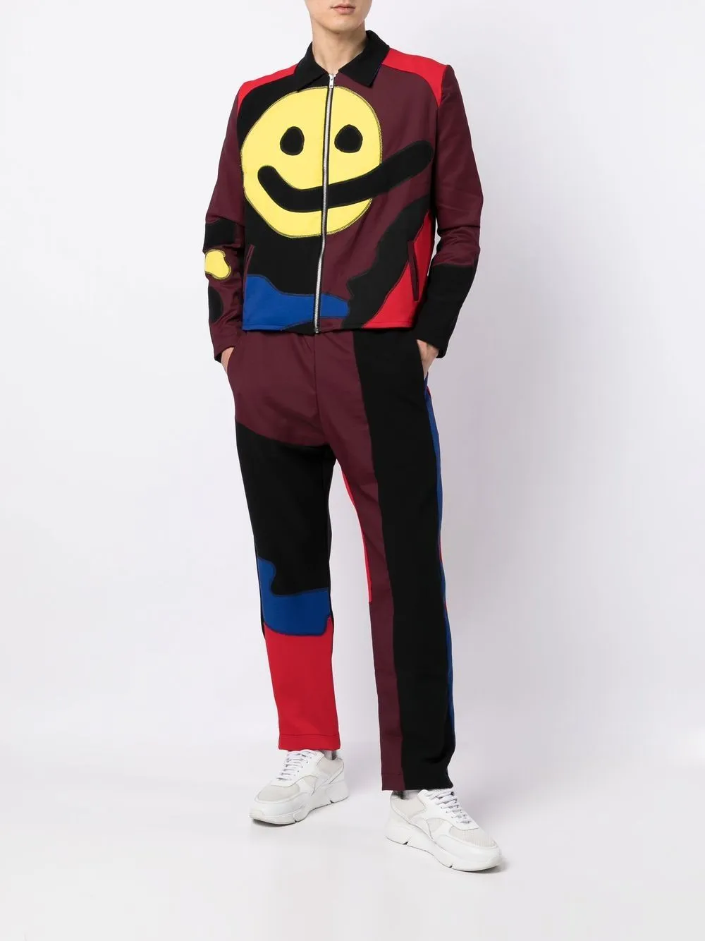 Colour Block Track Pants