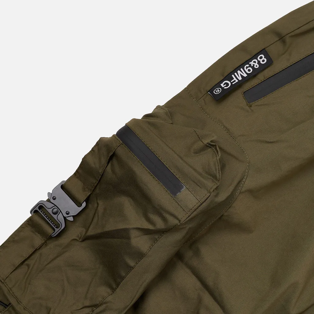 Combat Nylon Army Shorts