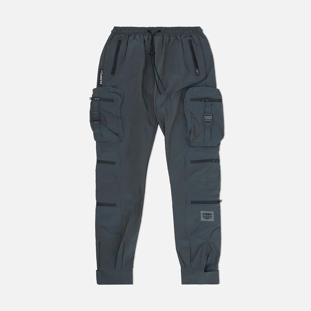 Combat Nylon Pant Iridescent Steel