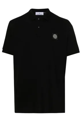 COMPASS-PATCH PIQUÉ POLO SHIRT