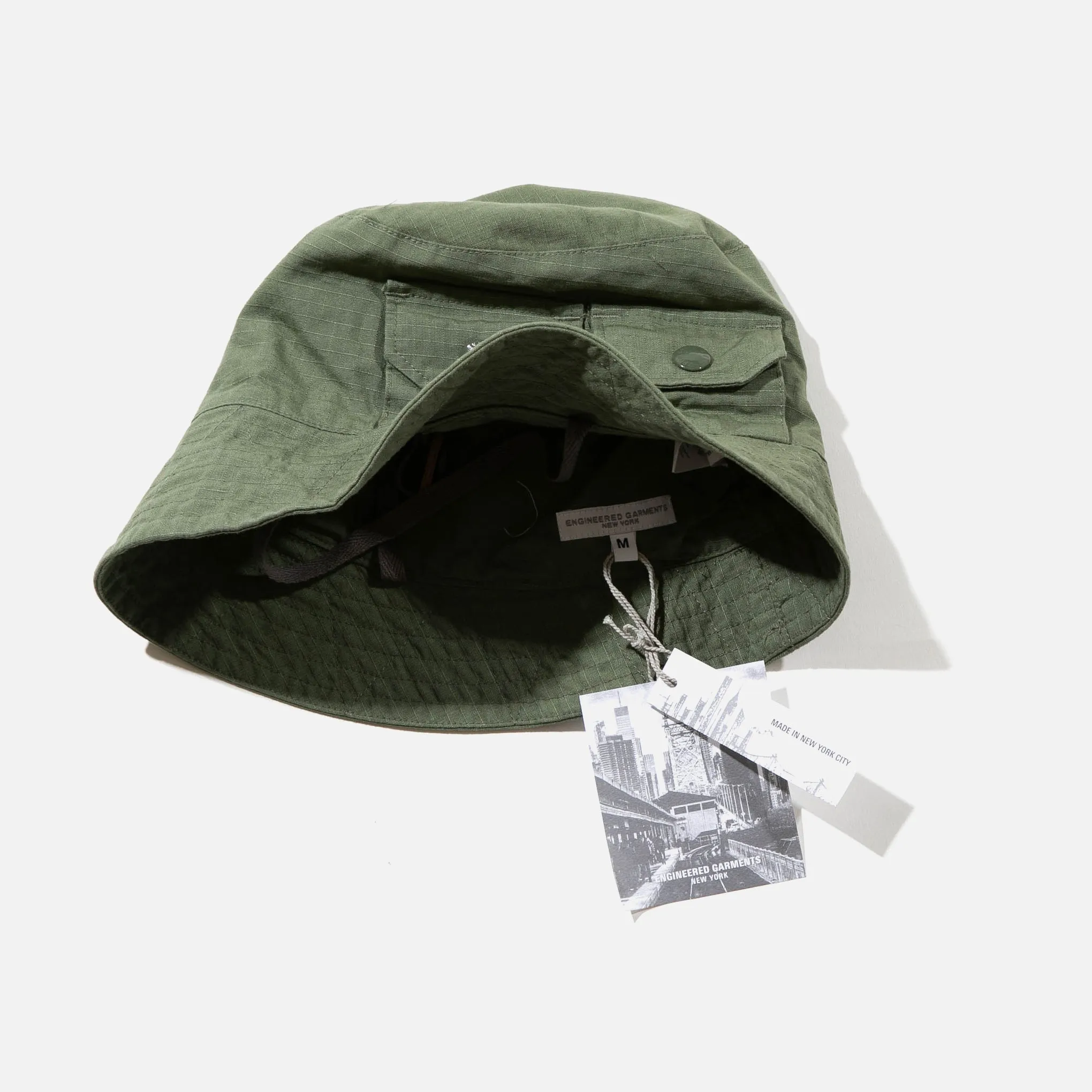 Cotton Ripstop Explorer Hat - Olive