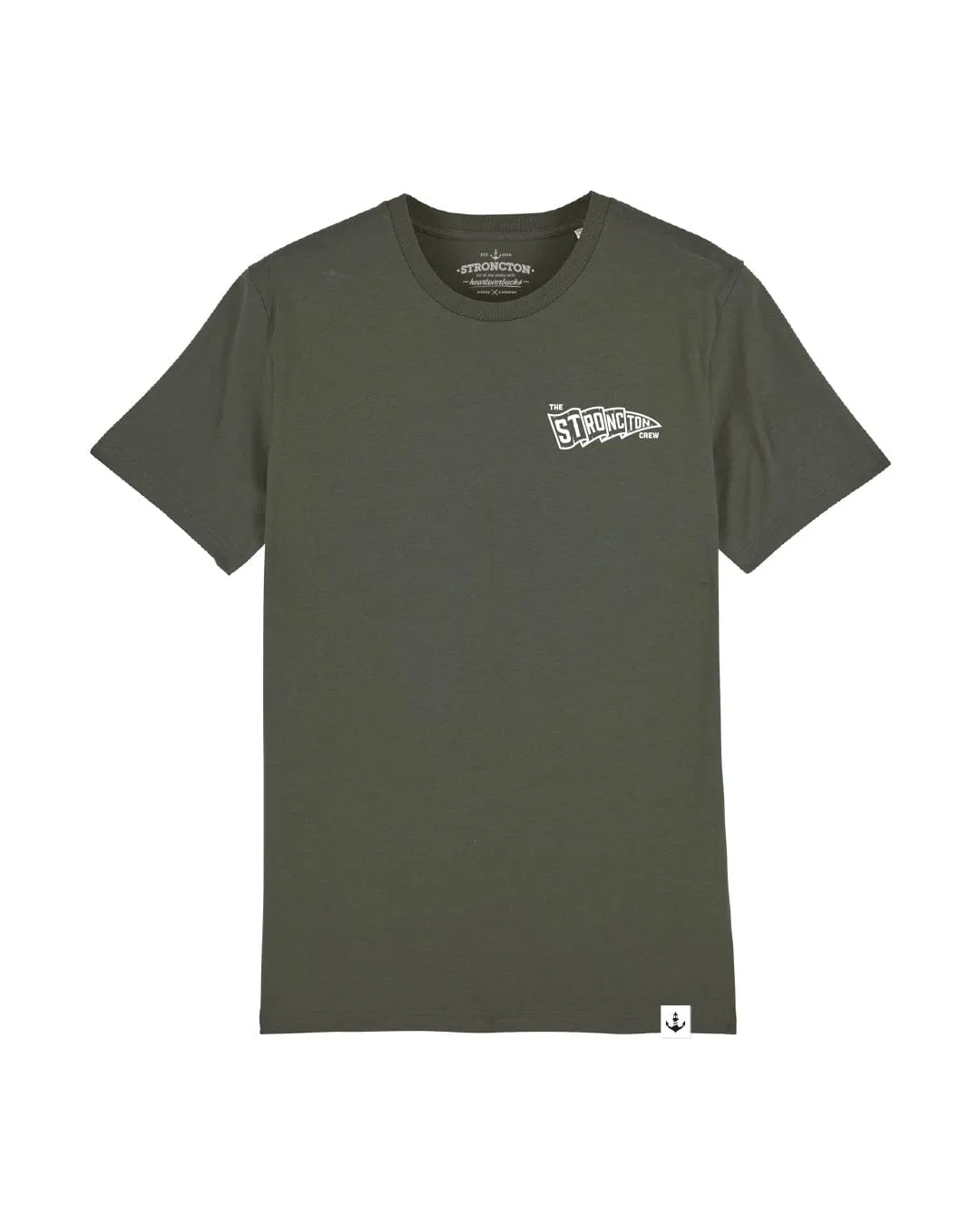 Crew Flag T-Shirt - Khaki