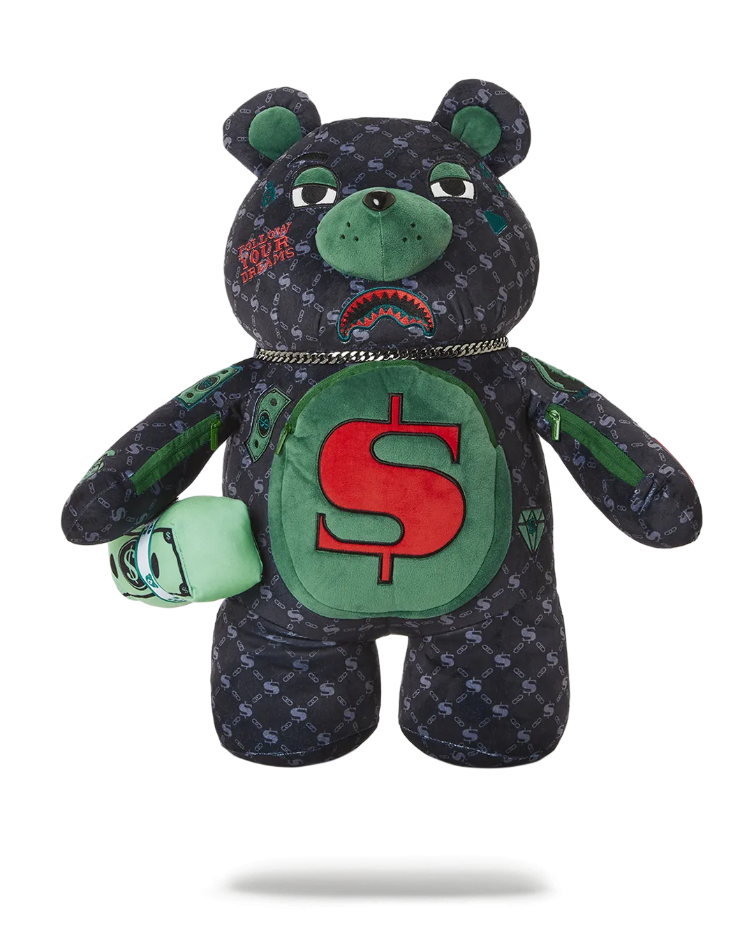 DINERO MONEYBEAR TEDDYBEAR BACKPACK