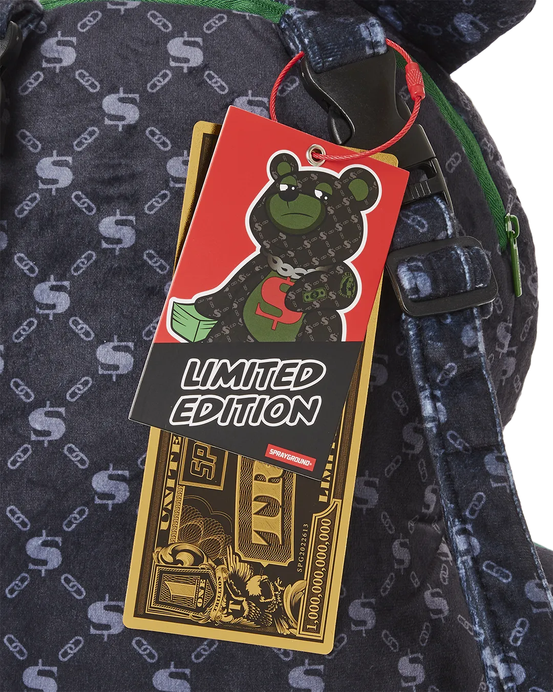 DINERO MONEYBEAR TEDDYBEAR BACKPACK