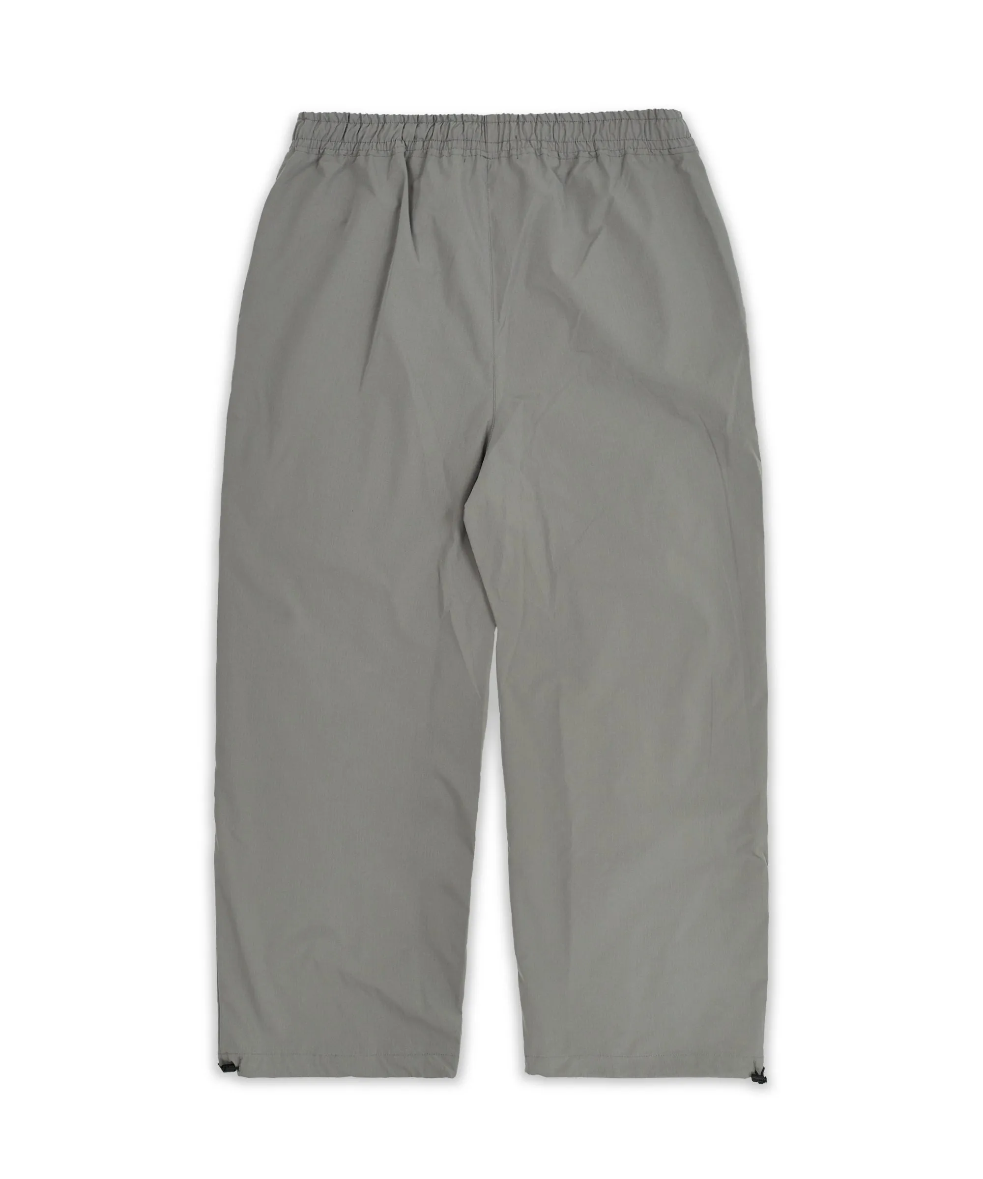 Division Parachute Wide Leg Nylon Pants - Grey