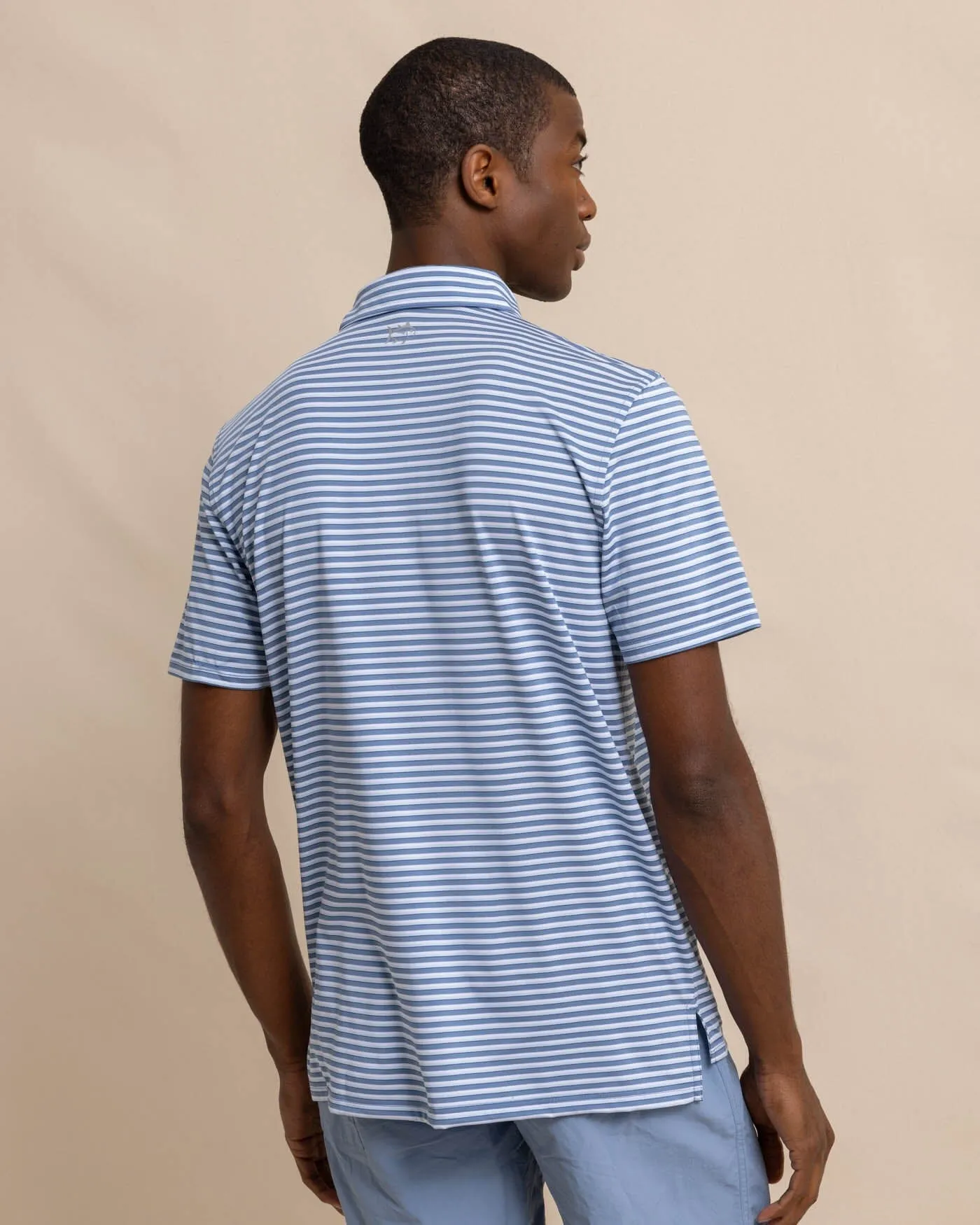 Driver Carova Stripe Polo Shirt