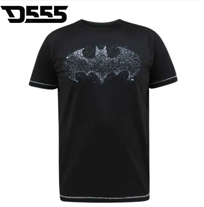 Duke X-Tall Batman Black Logo Tee Black