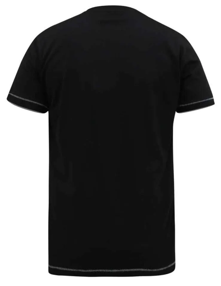 Duke X-Tall Batman Black Logo Tee Black