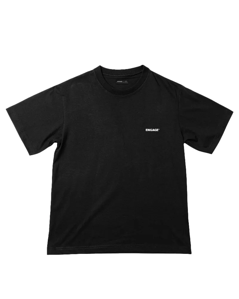 Engage Billboard Oversized T-Shirt (Black)