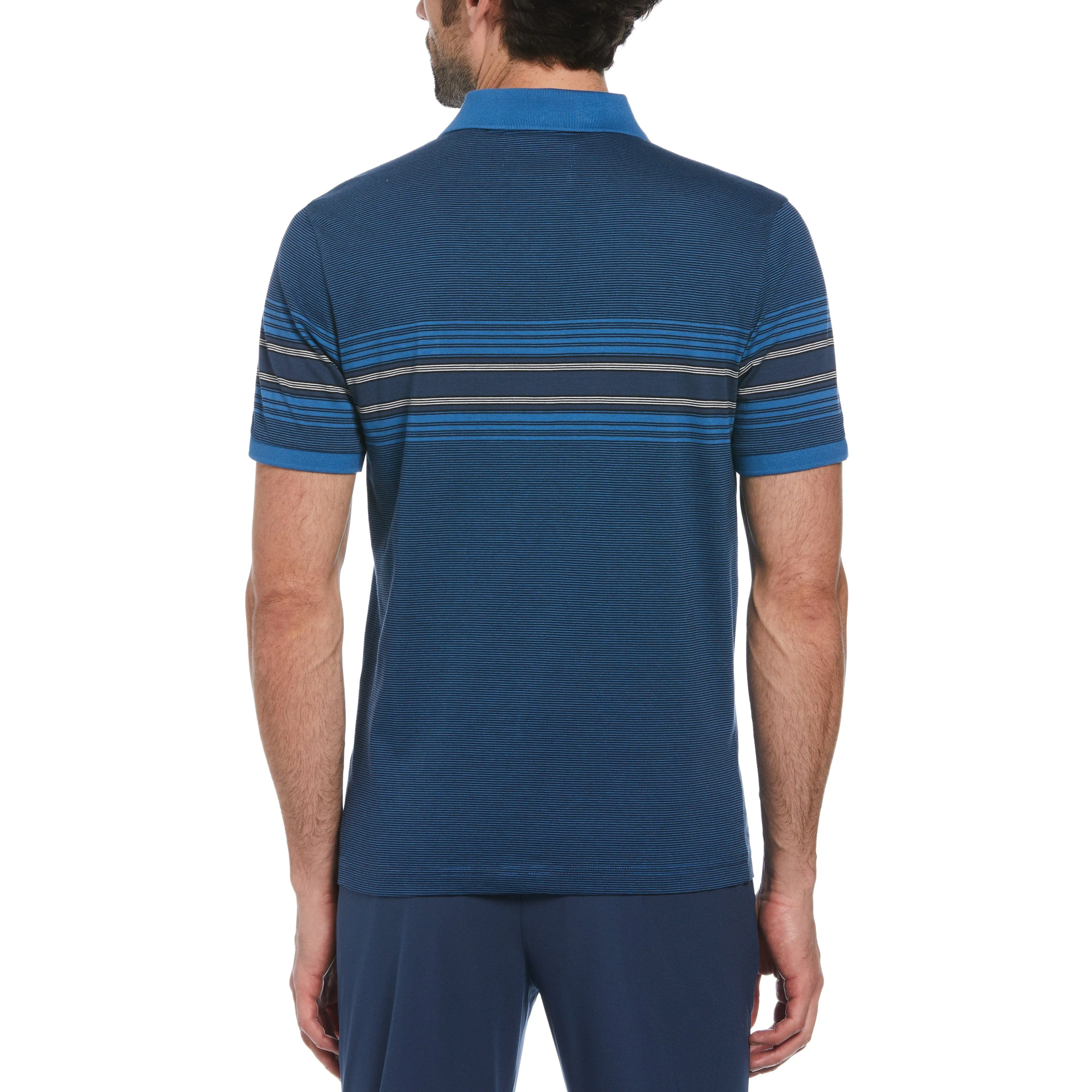 Engineered Chest Stripe Polo