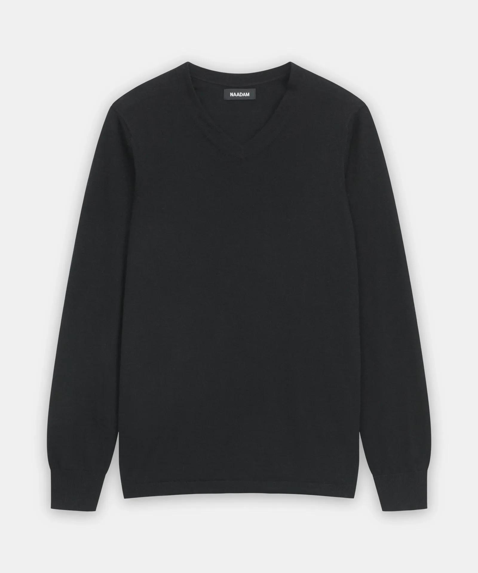 Fancy Cashmere Long Sleeve V-Neck