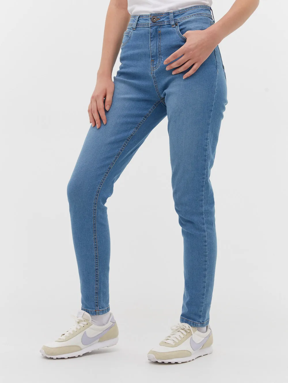 Faye High-Rise Skinny Jeans