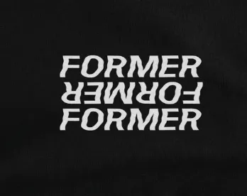 FORMER - FRACTIONAL T-SHIRT - BLACK