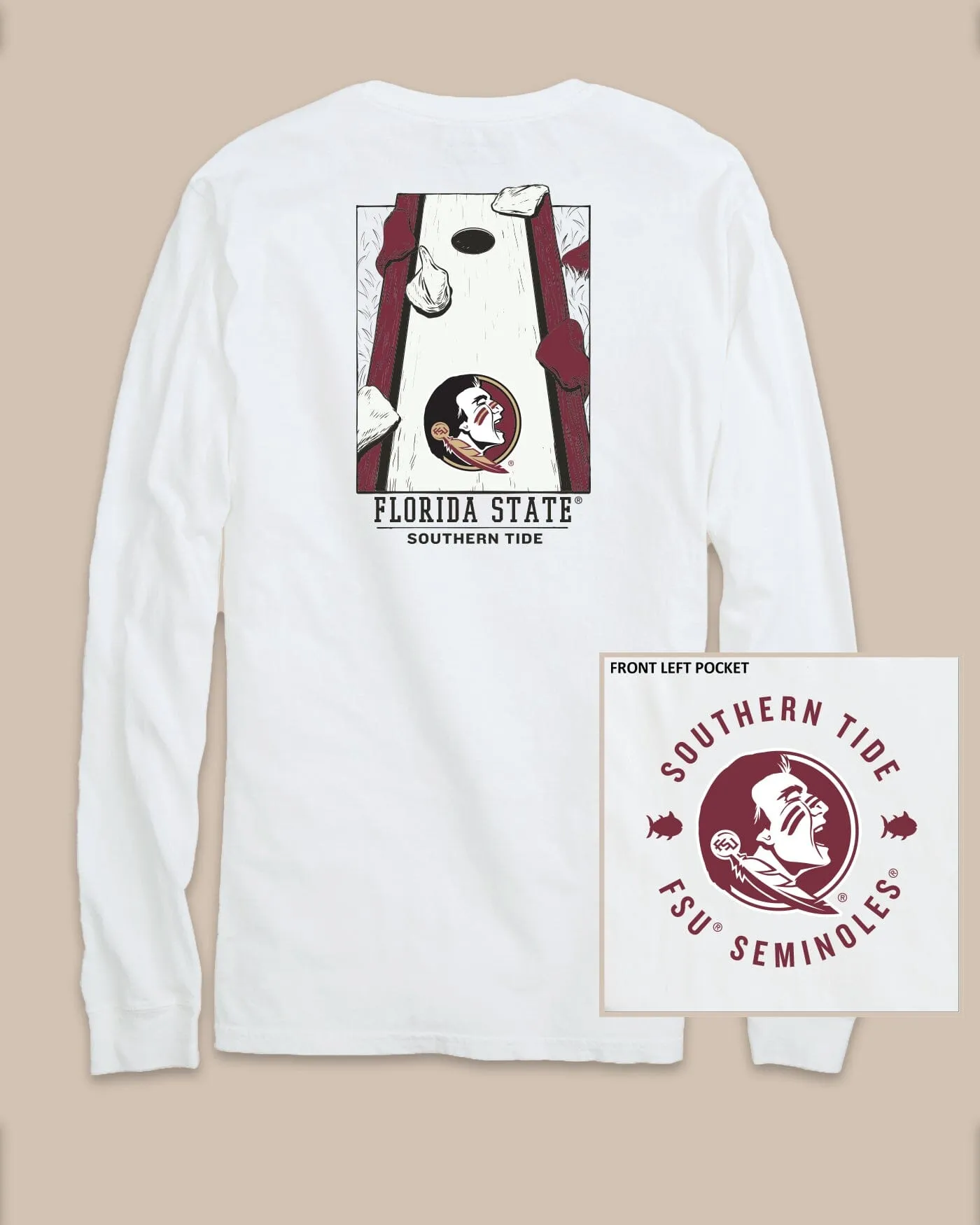 FSU Seminoles Gameday Cornhole Board T-Shirt